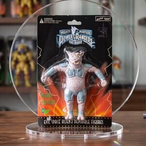 1995 Gordy Toy MMPR The Movie Mordant Bendable Evil Space Alien Sealed NOS
